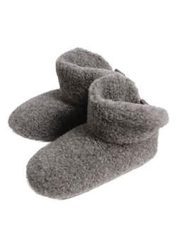 Kaiser Naturfellprodukte Kapcie "Kim" w kolorze szarym ze sklepu Limango Polska w kategorii Kapcie damskie - zdjęcie 188587828