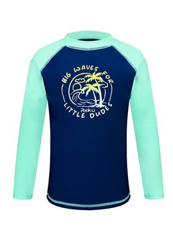 Peek U Koszulka kąpielowa "Poseidon" w kolorze granatowo-turkusowym ze sklepu Limango Polska w kategorii Stroje kąpielowe dla niemowląt - zdjęcie 188590975