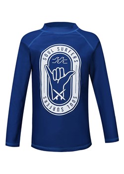 Peek U Koszulka kąpielowa "Surf" w kolorze granatowym ze sklepu Limango Polska w kategorii Stroje kąpielowe dla niemowląt - zdjęcie 188590995