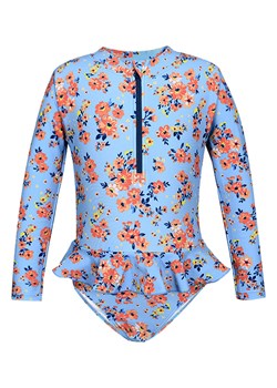 Peek U Strój kąpielowy "Aarna" w kolorze niebiesko-pomarańczowym ze sklepu Limango Polska w kategorii Stroje kąpielowe - zdjęcie 188591015