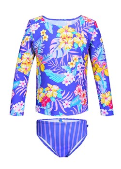 Peek U 2-częściowy zestaw kąpielowy "Sandy" w kolorze niebieskim ze wzorem ze sklepu Limango Polska w kategorii Stroje kąpielowe - zdjęcie 188591148