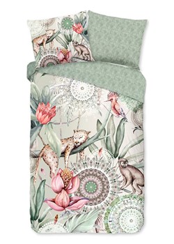 Hip Komplet pościeli satynowej "Wayan" w kolorze zielonym ze sklepu Limango Polska w kategorii Pościele - zdjęcie 188591249