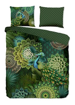 Hip Komplet pościeli satynowej "Agatha" w kolorze zielonym ze sklepu Limango Polska w kategorii Pościele - zdjęcie 188591296