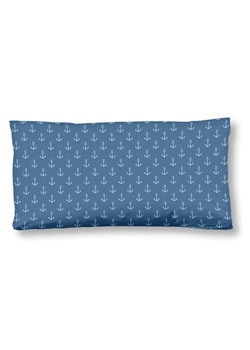 Hip Satynowa poszewka "Aldiana" w kolorze niebieskim na poduszkę ze sklepu Limango Polska w kategorii Poduszki dekoracyjne - zdjęcie 188591436