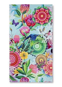 Hip Ręcznik plażowy "Chess" w kolorze błękitnym ze wzorem ze sklepu Limango Polska w kategorii Ręczniki - zdjęcie 188591496