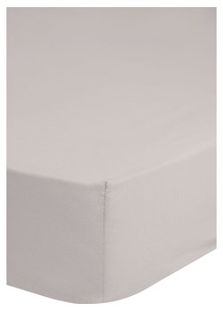 Good Morning Satynowe prześcieradło w kolorze beżowym na gumce ze sklepu Limango Polska w kategorii Prześcieradła - zdjęcie 188591559