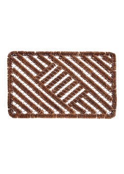 Hanse Home Wycieraczka w kolorze brązowym z włókna kokosowego ze sklepu Limango Polska w kategorii Dom - zdjęcie 188591905