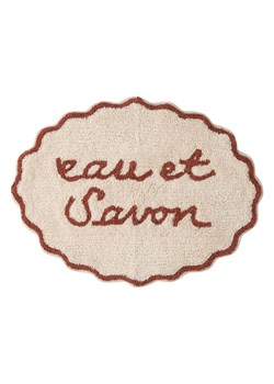 Ellos Home Dywanik łazienkowy "Savon" w kolorze kremowo-brązowym ze sklepu Limango Polska w kategorii Akcesoria łazienkowe - zdjęcie 188594909