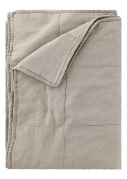 Ellos Home Lniana narzuta "Candice" w kolorze szarym ze sklepu Limango Polska w kategorii Tekstylia - zdjęcie 188595098