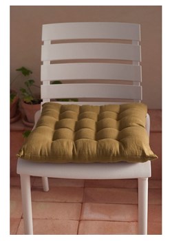 Ellos Home Poduszka "Candice" w kolorze khaki na krzesło ze sklepu Limango Polska w kategorii Poduszki dekoracyjne - zdjęcie 188595346