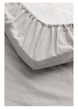 Ellos Home Prześcieradło "Milly" w kolorze szarym na gumce ze sklepu Limango Polska w kategorii Prześcieradła - zdjęcie 188595445