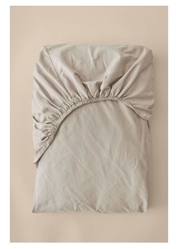 Ellos Home Prześcieradło "Heaven" w kolorze szarym na gumce ze sklepu Limango Polska w kategorii Prześcieradła - zdjęcie 188595499