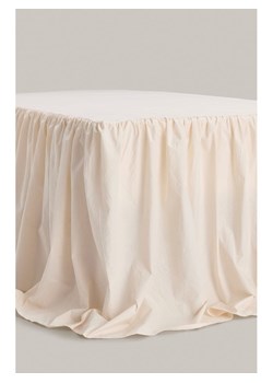 Ellos Home Falbana "Loosed" w kolorze kremowym na łóżko ze sklepu Limango Polska w kategorii Prześcieradła - zdjęcie 188595506