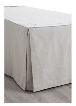 Ellos Home Falbana "Shelby" w kolorze szarym na łóżko ze sklepu Limango Polska w kategorii Prześcieradła - zdjęcie 188595539