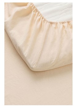 Ellos Home Prześcieradło "Elly" w kolorze kremowym na gumce ze sklepu Limango Polska w kategorii Prześcieradła - zdjęcie 188595575