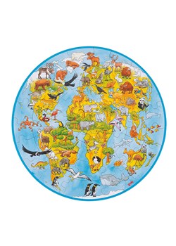 Goki 49-częściowe puzzle "Świat" - 4+ ze sklepu Limango Polska w kategorii Puzzle - zdjęcie 188599398