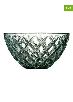 Lyngby Glas Miski (4 szt.) "Sorrento" w kolorze zielonym - Ø 12 cm ze sklepu Limango Polska w kategorii Naczynia - zdjęcie 188600785