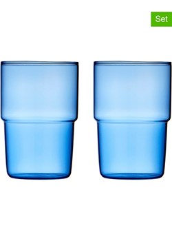 Lyngby Glas Szklanki (2 szt.) w kolorze niebieskim - 400 ml ze sklepu Limango Polska w kategorii Naczynia - zdjęcie 188600809