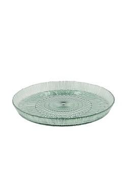 Lyngby Glas Półmisek "Kusintha" w kolorze zielonym - Ø 30 cm ze sklepu Limango Polska w kategorii Misy i tace dekoracyjne - zdjęcie 188600855