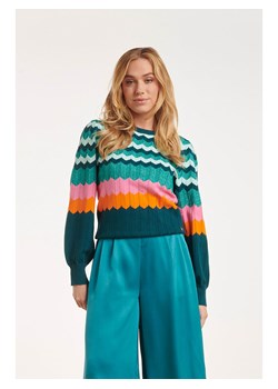 Smashed Lemon Sweter w kolorze turkusowym ze sklepu Limango Polska w kategorii Swetry damskie - zdjęcie 188601307