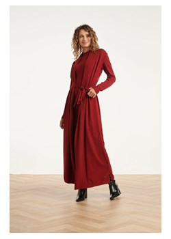 Smashed Lemon Kardigan w kolorze bordowym ze sklepu Limango Polska w kategorii Swetry damskie - zdjęcie 188601415