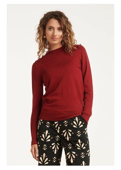 Smashed Lemon Sweter w kolorze bordowym ze sklepu Limango Polska w kategorii Swetry damskie - zdjęcie 188601436