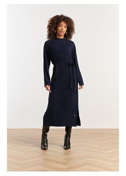 Smashed Lemon Sukienka dzianinowa w kolorze granatowym ze sklepu Limango Polska w kategorii Sukienki - zdjęcie 188601548