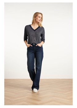 Smashed Lemon Dżinsy - Flared fit - w kolorze granatowym ze sklepu Limango Polska w kategorii Jeansy damskie - zdjęcie 188601967