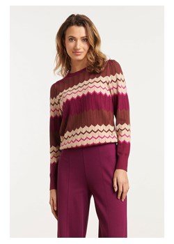 Smashed Lemon Sweter w kolorze bordowym ze sklepu Limango Polska w kategorii Swetry damskie - zdjęcie 188602118