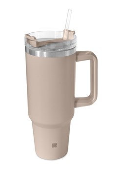 IRIS Barcelona Kubek termiczny w kolorze beżowym - 1,2 l ze sklepu Limango Polska w kategorii Kubki termiczne - zdjęcie 188603396