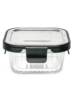 IRIS Barcelona Pojemnik w kolorze srebrno-czarnym - 320 ml ze sklepu Limango Polska w kategorii Pojemniki kuchenne - zdjęcie 188603459