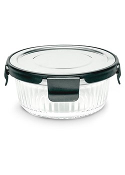 IRIS Barcelona Pojemnik w kolorze srebrno-czarnym - 400 ml ze sklepu Limango Polska w kategorii Pojemniki kuchenne - zdjęcie 188603465
