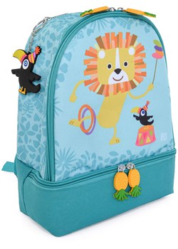 IRIS Barcelona Plecak termiczny "Rico" w kolorze miętowym na przekąski - 21 x 28 x 12 cm ze sklepu Limango Polska w kategorii Kubki termiczne - zdjęcie 188603949