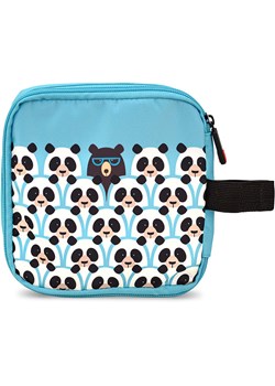 IRIS Barcelona Torba w kolorze błękitno-białym na kanapki - 16 x 16 cm ze sklepu Limango Polska w kategorii Kubki termiczne - zdjęcie 188603959