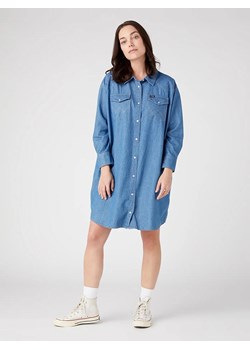 Wrangler Sukienka w kolorze niebieskim ze sklepu Limango Polska w kategorii Sukienki - zdjęcie 188605455