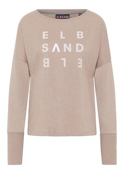 ELBSAND Koszulka "Ingiara" w kolorze beżowym ze sklepu Limango Polska w kategorii Bluzki damskie - zdjęcie 188605496