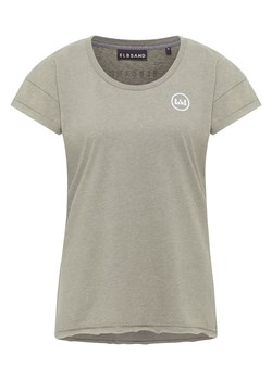 ELBSAND Koszulka "Ranva" w kolorze szarozielonym ze sklepu Limango Polska w kategorii Bluzki damskie - zdjęcie 188605498
