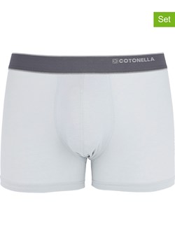 COTONELLA Bokserki (2 pary) w kolorze jasnoszarym ze sklepu Limango Polska w kategorii Majtki męskie - zdjęcie 188605876