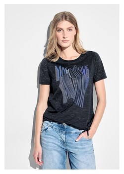 Cecil Koszulka w kolorze granatowym ze sklepu Limango Polska w kategorii Bluzki damskie - zdjęcie 188606886