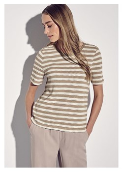 Street One Koszulka w kolorze beżowym ze sklepu Limango Polska w kategorii Bluzki damskie - zdjęcie 188606959