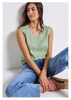 Street One Koszulka w kolorze jasnozielonym ze sklepu Limango Polska w kategorii Bluzki damskie - zdjęcie 188607245