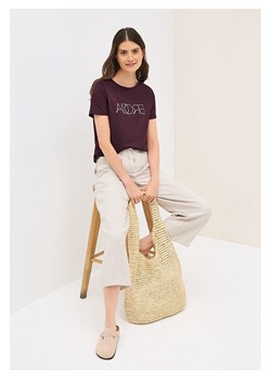 Cecil Koszulka w kolorze ciemnofioletowym ze sklepu Limango Polska w kategorii Bluzki damskie - zdjęcie 188607296