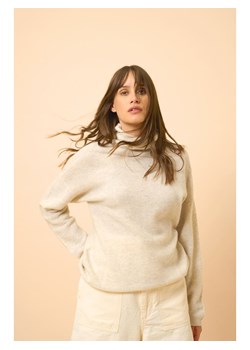 Just Cashmere Kaszmirowy sweter "Blantyre" w kolorze kremowym ze sklepu Limango Polska w kategorii Swetry damskie - zdjęcie 188608159