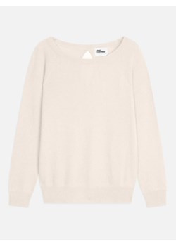 Just Cashmere Kaszmirowy sweter "Abigail" w kolorze beżowym ze sklepu Limango Polska w kategorii Swetry damskie - zdjęcie 188608217