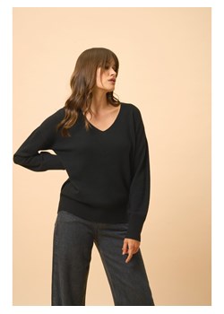 Just Cashmere Kaszmirowy sweter "Birse" w kolorze czarnym ze sklepu Limango Polska w kategorii Swetry damskie - zdjęcie 188608405