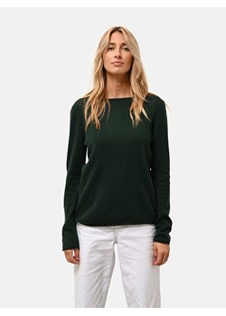 Just Cashmere Kaszmirowy sweter "Grace" w kolorze ciemnozielonym ze sklepu Limango Polska w kategorii Swetry damskie - zdjęcie 188608606