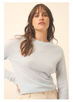 Just Cashmere Kaszmirowy sweter "Jane" w kolorze błękitnym ze sklepu Limango Polska w kategorii Swetry damskie - zdjęcie 188608706