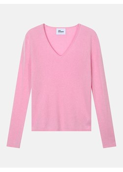 Just Cashmere Kaszmirowy sweter "Joan" w kolorze jasnoróżowym ze sklepu Limango Polska w kategorii Swetry damskie - zdjęcie 188608825