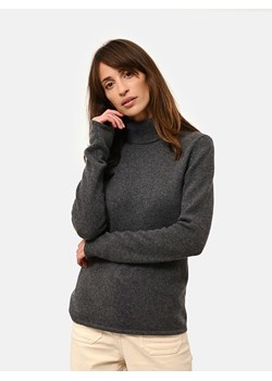 Just Cashmere Kaszmirowy golf "June" w kolorze antracytowym ze sklepu Limango Polska w kategorii Swetry damskie - zdjęcie 188608887