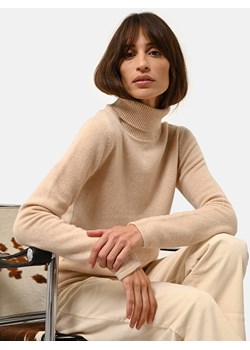 Just Cashmere Kaszmirowy golf "June" w kolorze beżowym ze sklepu Limango Polska w kategorii Swetry damskie - zdjęcie 188608896